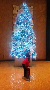 Mirage Hotel Lobby Christmas Trees
